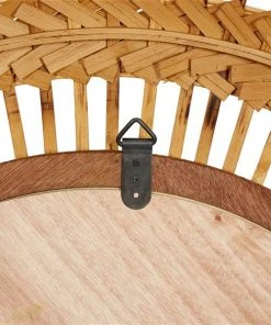 Grayson Lane 35.63-in x 35.63-in Round Brown Wall Mirror -GRAYSON LANE shop 330945068 AlternateImage7 l