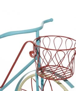 Grayson Lane 32-in x 54-in Turquoise Iron Vintage Plant Stand -GRAYSON LANE shop 330945079 AlternateImage4 l