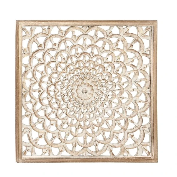 Grayson Lane 36-in H x 36-in W Ornamental Square Wood Wall Accent 5 Grayson Lane 36-in H x 36-in W Ornamental Square Wood Wall Accent - Image 5