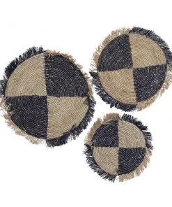 Grayson Lane 28.5-in H x 28.5-in W Abstract Metal Wall Accent - Set of 3