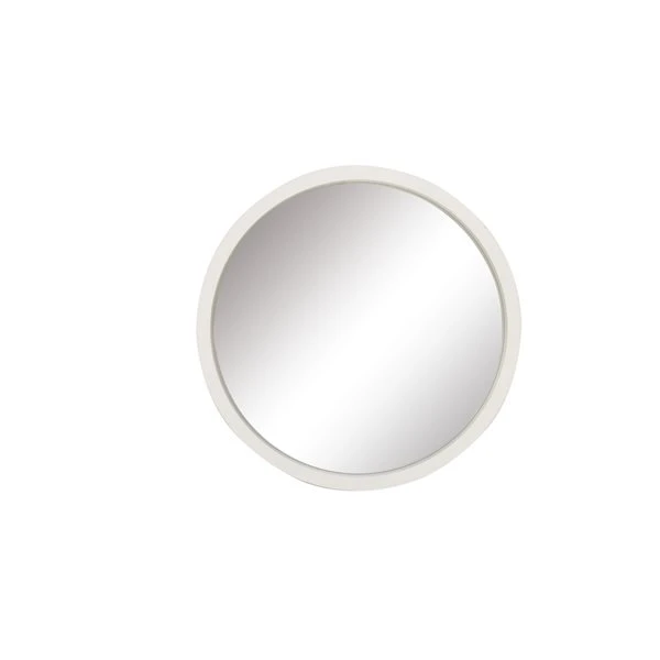 Grayson Lane 32-in x 32-in Round White Wall Mirror 1 Grayson Lane 32-in x 32-in Round White Wall Mirror