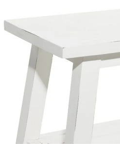 Grayson Lane 19-in x 36-in Farmhouse White Accent Bench 2 Grayson Lane 19-in x 36-in Farmhouse White Accent Bench -GRAYSON LANE shop 330945104 AlternateImage3 l