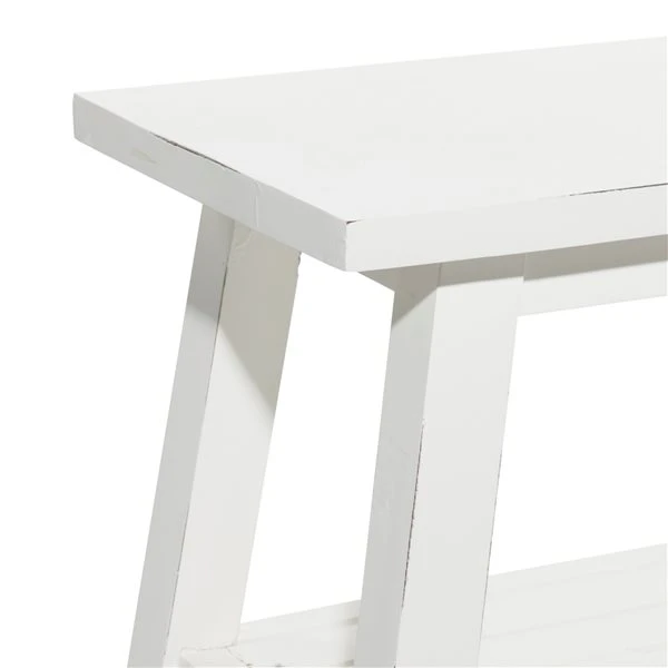 330945104_AlternateImage3_l.jpg Grayson Lane 19-in x 36-in Farmhouse White Accent Bench -GRAYSON LANE shop 330945104 AlternateImage3 l