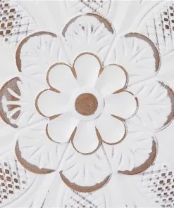 Grayson Lane 18.5-in H x 18.5-in W Floral Wood Wall Accent - Set of 2 -GRAYSON LANE shop 330945105 AlternateImage6 l