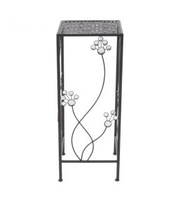 Grayson Lane 24-in x 28-in Black Metal Traditional Plant Stand - Set of 3 -GRAYSON LANE shop 330945109 AlternateImage5 l