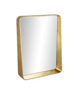 Grayson Lane 31.5-in x 23.65-in Rectangle Gold Wall Mirror -GRAYSON LANE shop 330945112 AlternateImage5 l