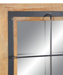 Grayson Lane 31.75-in x 31.5-in Square Brown Wall Mirror 2 Grayson Lane 31.75-in x 31.5-in Square Brown Wall Mirror -GRAYSON LANE shop 330945128 AlternateImage3 l