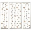 Grayson Lane 32-in H x 16-in W Floral Metal Wall Accent - Set of 3