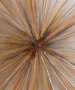 Grayson Lane Gold Wood Framed 39-in H x 39-in W Abstract Wood Painting -GRAYSON LANE shop 330945146 AlternateImage4 l