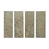Grayson Lane 36-in H x 12-in W Nature Metal Wall Accent - Set of 4