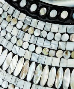 Grayson Lane 31.5-in x 31.5-in Round Blue Wall Mirror -GRAYSON LANE shop 330945167 AlternateImage3 l