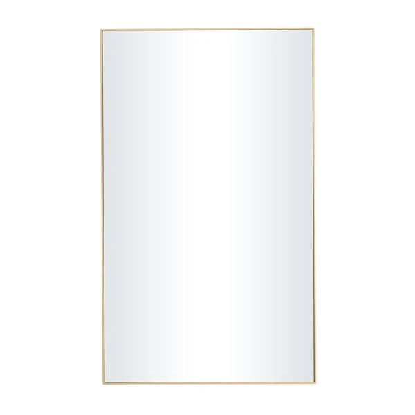 330945193_MainImage_001_l.jpg Grayson Lane 40.25-in x 24.13-in Rectangle Gold Wall Mirror -GRAYSON LANE shop 330945193 MainImage 001 l