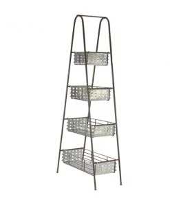 Grayson Lane Black Metal Storage Unit (65-in x 29-in) -GRAYSON LANE shop 330945203 AlternateImage5 l