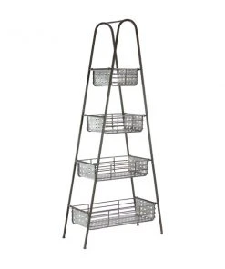 Grayson Lane Black Metal Storage Unit (65-in x 29-in)