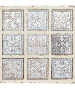 Grayson Lane 31-in H x 31-in W Floral and Botanical Metal Wall Accent