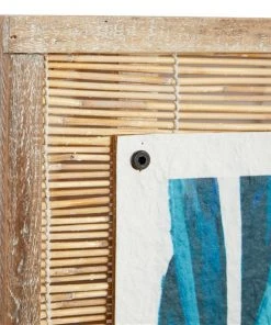 Grayson Lane Brown Wood Framed 29-in H x 29-in W Botanical Wood Painting - Set of 2 -GRAYSON LANE shop 330945214 AlternateImage3 l