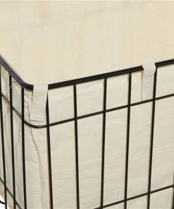 Grayson Lane Black Metal Storage Cart (26-in x 24-in) -GRAYSON LANE shop 330945216 AlternateImage3 l