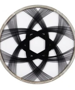 Grayson Lane 33.5-in H x 33.5-in W Ornamental Wood Wall Accent