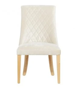 Grayson Lane Contemporary Polyester Diamond Pattern Upholstered 23.4-in W White/Light Brown Wood Dining Chair 9 Grayson Lane Contemporary Polyester Diamond Pattern Upholstered 23.4-in W White/Light Brown Wood Dining Chair -GRAYSON LANE shop 330945223 AlternateImage5 l