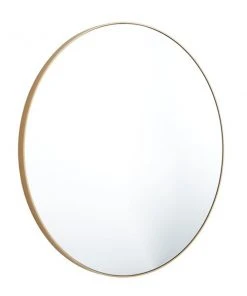 Grayson Lane 36-in x 36-in Round Gold Wall Mirror -GRAYSON LANE shop 330945233 AlternateImage5 l