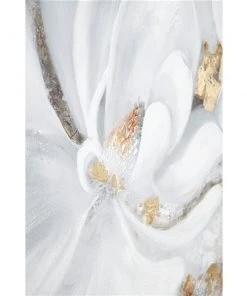 Grayson Lane Gold Wood Framed 40-in H x 40-in W Floral Resin Painting -GRAYSON LANE shop 330945250 AlternateImage4 l