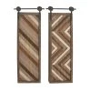 Grayson Lane 39-in H x 16-in W Abstract Mdf Wall Accent - Set of 2