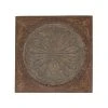 Grayson Lane 43-in H x 43-in W Rustic Floral Metal Wall Accent