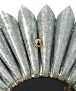 Grayson Lane 32-in x 32-in Round Grey Wall Mirror -GRAYSON LANE shop 330945276 AlternateImage7 l