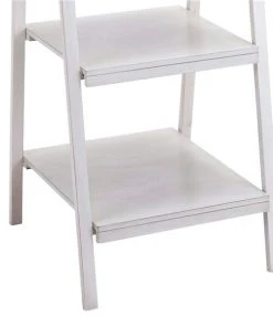 Grayson Lane 21-in x 65-in White Wood 5-Tier Traditional Shelving Unit -GRAYSON LANE shop 330945277 AlternateImage3 l