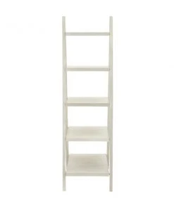 Grayson Lane 21-in x 65-in White Wood 5-Tier Traditional Shelving Unit -GRAYSON LANE shop 330945277 AlternateImage6 l