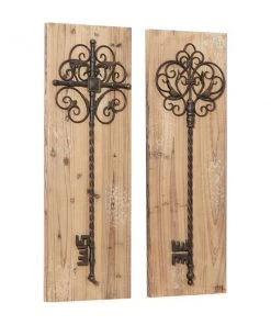 Grayson Lane 36-in H x 13-in W Rustic Wood Wall Accent - Set of 2 -GRAYSON LANE shop 330945280 AlternateImage7 l