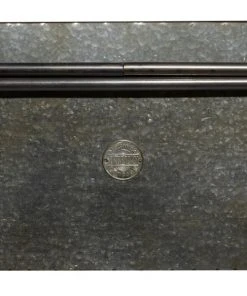 Grayson Lane 20-in W x 35-in H Farmhouse Silver Metal Oval Planter - Set of 1 -GRAYSON LANE shop 330945281 AlternateImage3 l