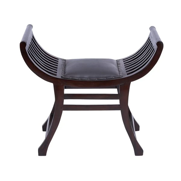Grayson Lane 26-in x 29-in Dark Brown Accent Bench 1 Grayson Lane 26-in x 29-in Dark Brown Accent Bench