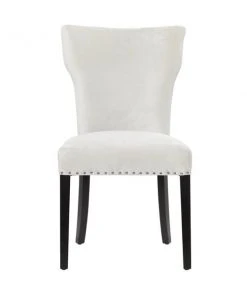Grayson Lane Contemporary Polyester Upholstered 20-in W White/Black Wood Dining Chair -GRAYSON LANE shop 330945286 AlternateImage5 l