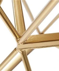 Grayson Lane 28-in x 16-in Gold Metal Glam Square End Table with Mirror Table Top -GRAYSON LANE shop 330945288 AlternateImage3 l