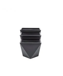 Grayson Lane 18.55-in W x 14.45-in H Modern Black Metal Square Planters - Set of 3 9 Grayson Lane 18.55-in W x 14.45-in H Modern Black Metal Square Planters - Set of 3 -GRAYSON LANE shop 330945290 AlternateImage6 l