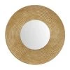 Grayson Lane 35.5-in x 35.5-in Round Gold Wall Mirror