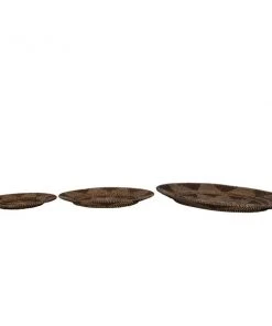 Grayson Lane 27.5-in H x 27.5-in W Abstract Palm Tree Leaf Wall Accent - Set of 3 -GRAYSON LANE shop 330945298 AlternateImage7 l