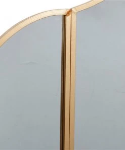 Grayson Lane 31-in x 52.5-in Irregular Gold Wall Mirror -GRAYSON LANE shop 330945301 AlternateImage3 l