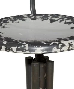 Grayson Lane Grey and Beige Adjustable Height Swivel Bar Stool -GRAYSON LANE shop 330945305 AlternateImage4 l