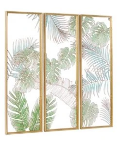 Grayson Lane 35.5-in H x 11.85-in W Botanical Metal Wall Accent - Set of 3 -GRAYSON LANE shop 330945307 AlternateImage7 l