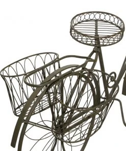 Grayson Lane 56-in x 31-in Brown Metal Vintage Plant Stand -GRAYSON LANE shop 330945308 AlternateImage3 l