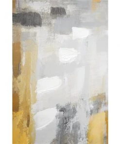 Grayson Lane Gold Wood Framed 40-in H x 40-in W Abstract Resin Painting -GRAYSON LANE shop 330945309 AlternateImage3 l
