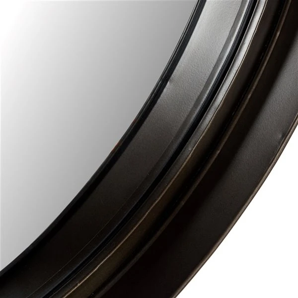 330945315_AlternateImage4_l.jpg Grayson Lane 31.5-in x 31.5-in Modern Round Black Wall Mirror -GRAYSON LANE shop 330945315 AlternateImage4 l