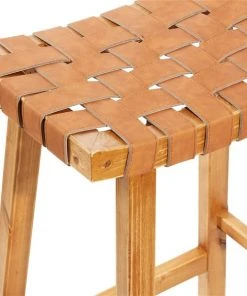 Grayson Lane Brown Bar Height (27-in to 35-in) Bar Stool -GRAYSON LANE shop 330945316 AlternateImage3 l