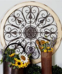 Grayson Lane 36-in H x 36-in W Ornamental Round Metal Wall Accent -GRAYSON LANE shop 330945320 AlternateImage3 l