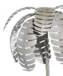 Grayson Lane 16.5-in W x 44-in H Tropical Grey Metal Tree-Shaped Planter - Set of 1 -GRAYSON LANE shop 330945326 AlternateImage3 l