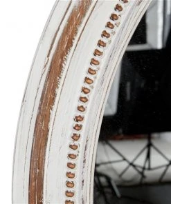 Grayson Lane 36.5-in x 36.5-in Round White Wall Mirror -GRAYSON LANE shop 330945333 AlternateImage3 l