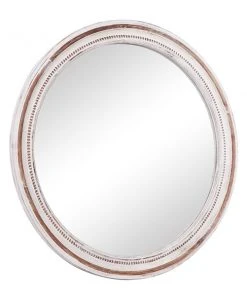 Grayson Lane 36.5-in x 36.5-in Round White Wall Mirror -GRAYSON LANE shop 330945333 AlternateImage5 l