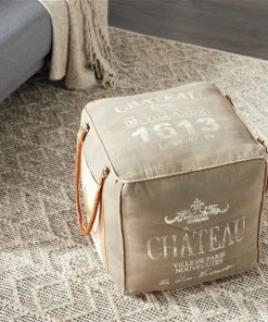 Grayson Lane Farmhouse Grey Canvas Square Ottoman with Handles 7 Grayson Lane Farmhouse Grey Canvas Square Ottoman with Handles -GRAYSON LANE shop 330945335 AlternateImage2 l